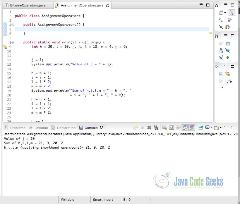 Basic Java Operators Examples Java Code Geeks 2022