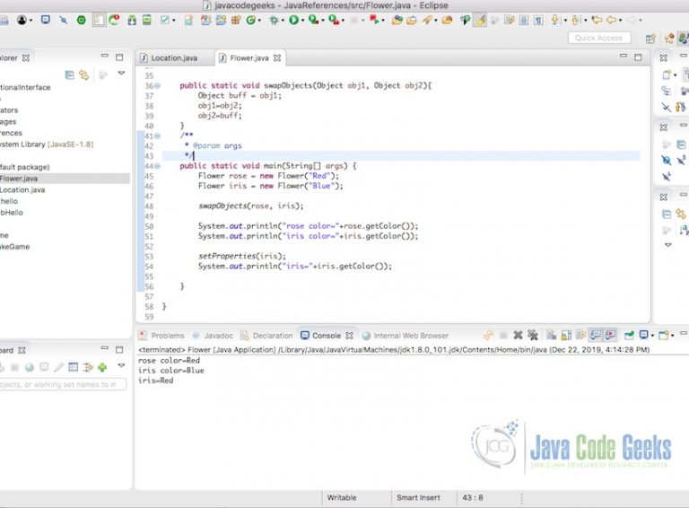 Java Pointers (References) Example Java Code Geeks