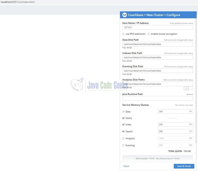 Spring Boot Application with Couchbase Java Code Geeks