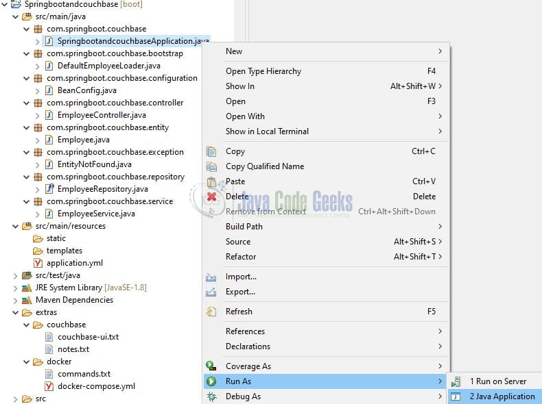 How To Connect Couchbase Using Spring Boot at Nicholas Whitehorn blog