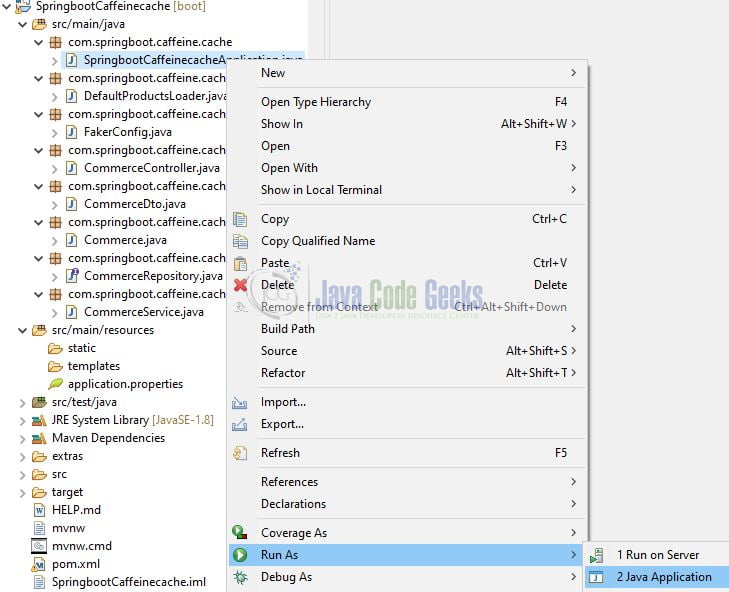 vymedziť problém starý caffeine cache spring boot pozadie obvyklý