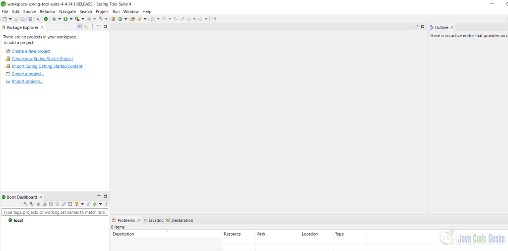 Download and Install Spring Tool Suite(STS) - Examples Java Code Geeks