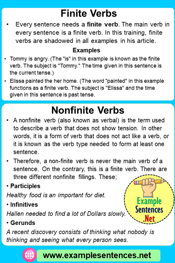 10 Sentences Of Finite Verbs BEST GAMES WALKTHROUGH