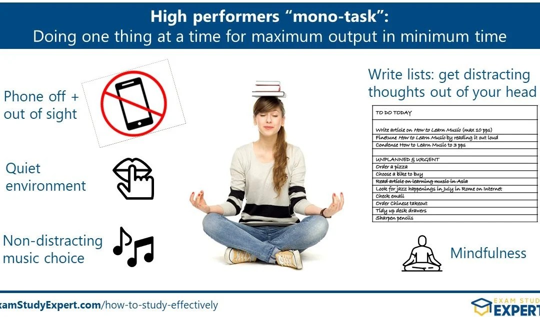 Effective Study Habits Get More Done FEATURED Archives Exam Study