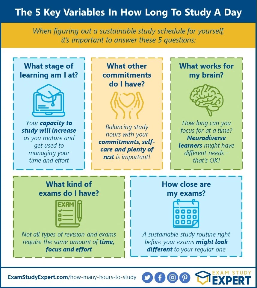 How Many Hours Should You Study A Day? The Comprehensive Guide Exam