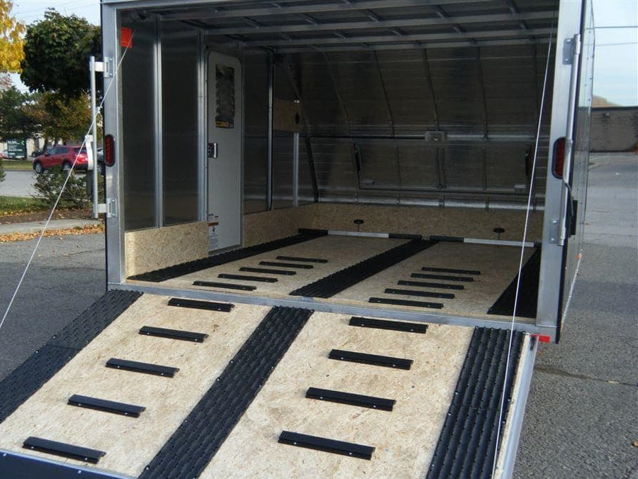 Snowmobile Trailer Hybrid Double, 7 Wide, Open Excalibur Trailers