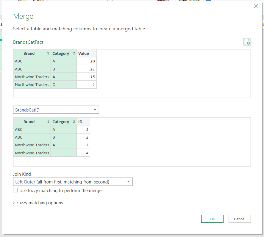 Using Power Query To Join Tables