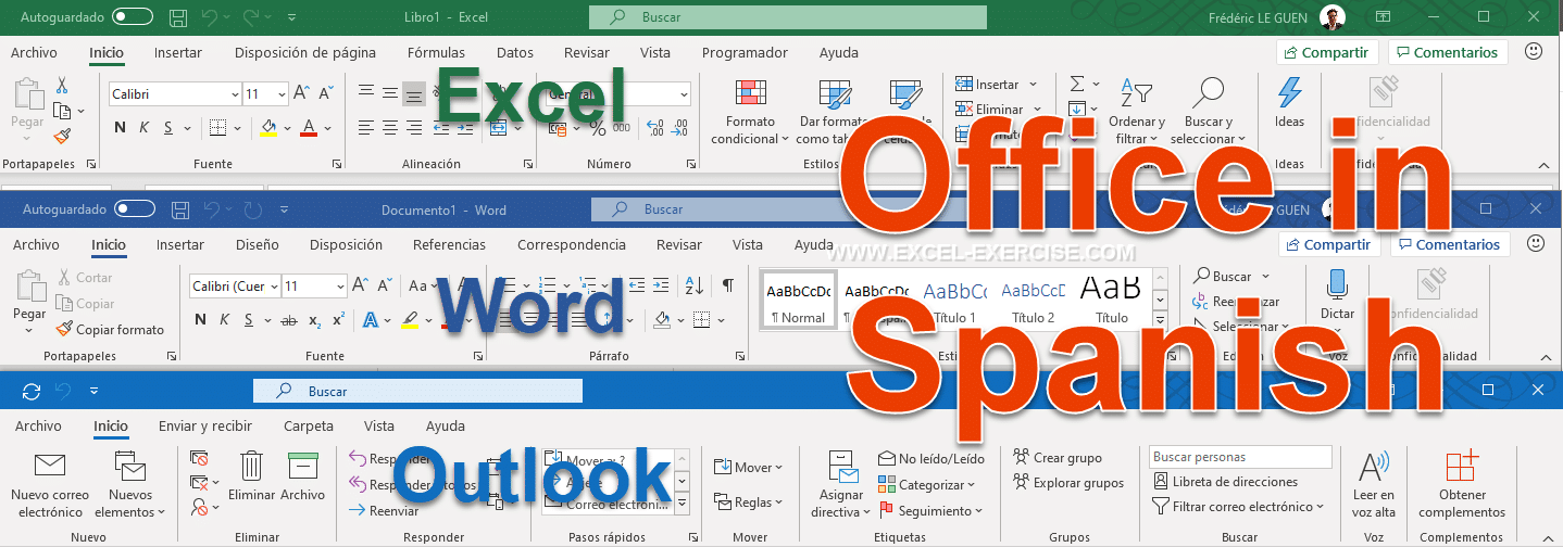 Change the language of Excel