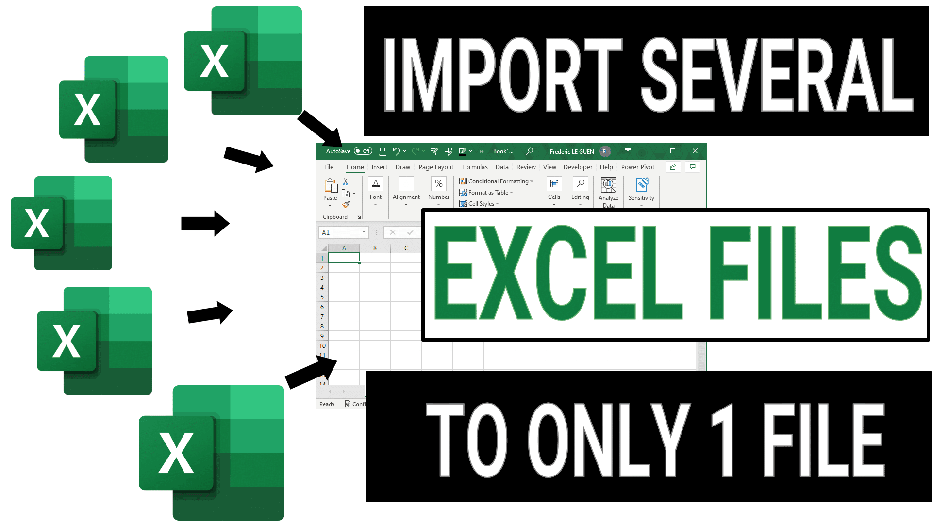 Merge Multiple Excel files into one workbook
