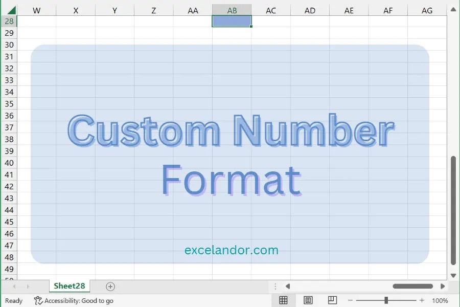 Cara Membuat Custom Number Excel Excelandor 2024
