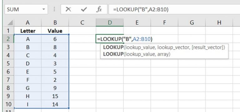 Use a Letter to Represent a Value in Excel