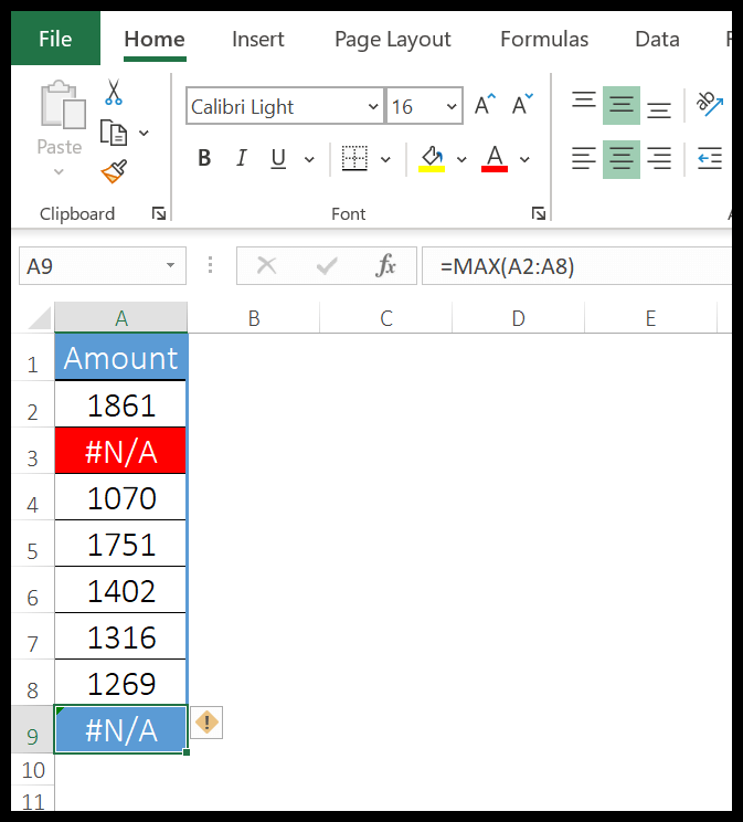 How to use MAX Function in Excel (Example + Sample File)