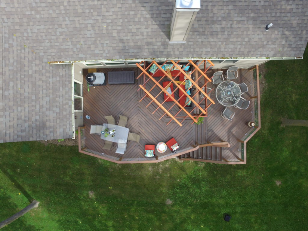 Under Deck Drainage System for Existing Decks Franksville WI Under Deck Rain Guttering