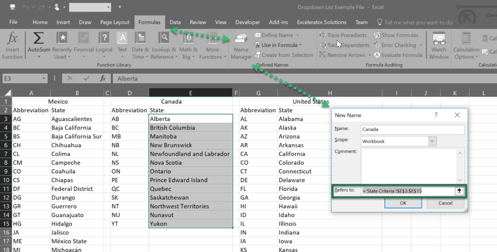Dropdown in Excel Everything You Need to Know Excelerator.Solutions