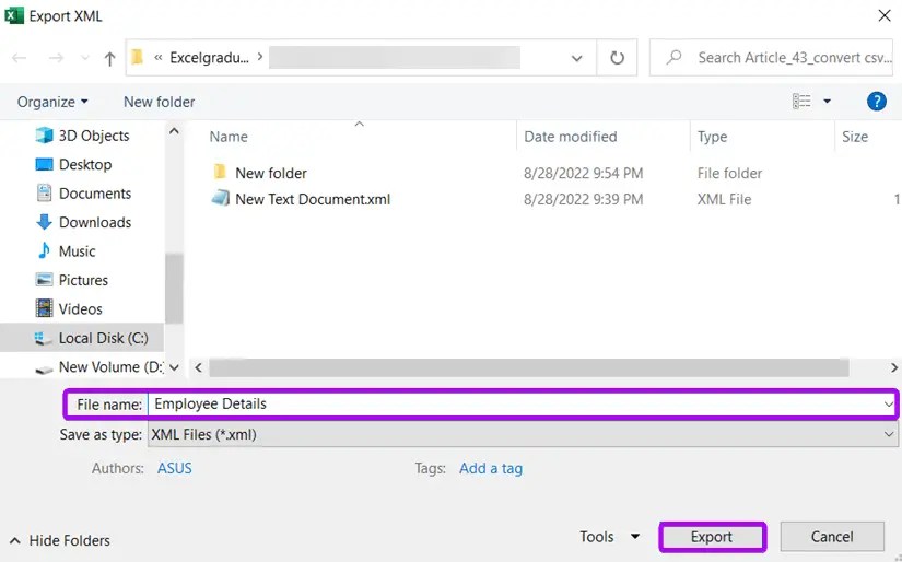 How to Convert CSV File to XML File in Excel [StepbyStep Guide]