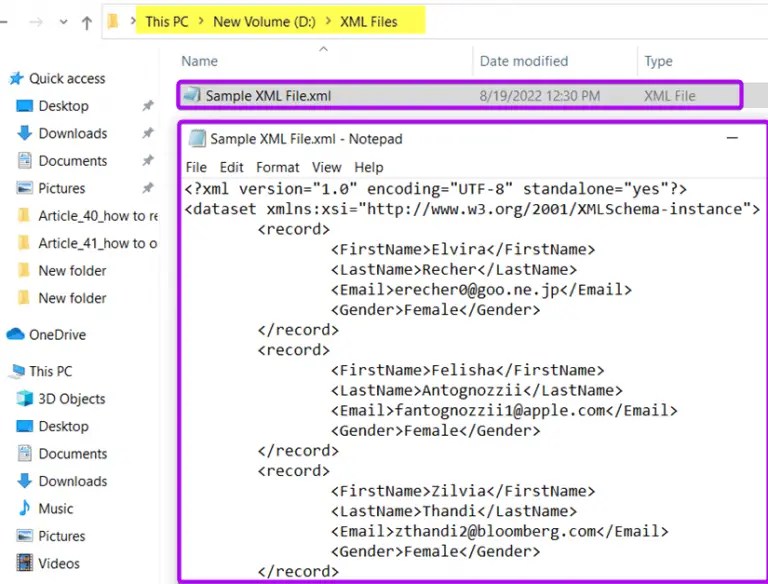 How to Open an XML File in Excel [4 Ways] Excelgraduate