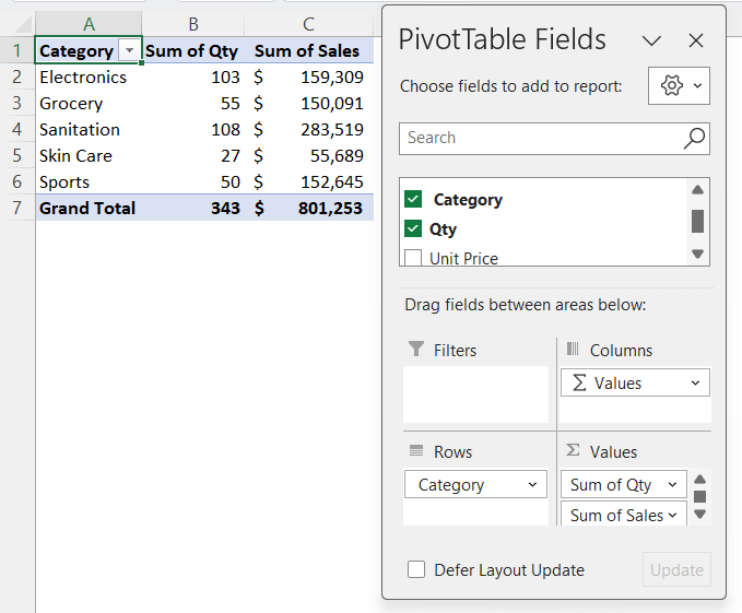 How to Create a Pivot Table in Excel [A Complete Guide] Excelgraduate