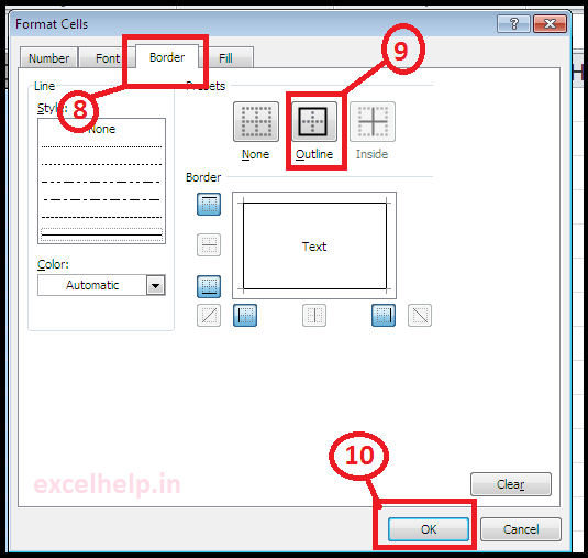 Dynamic Borders in Excel. ExcelHelp
