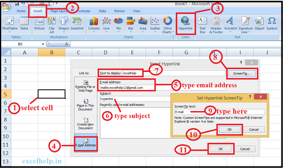 Hyperlink in Excel ExcelHelp