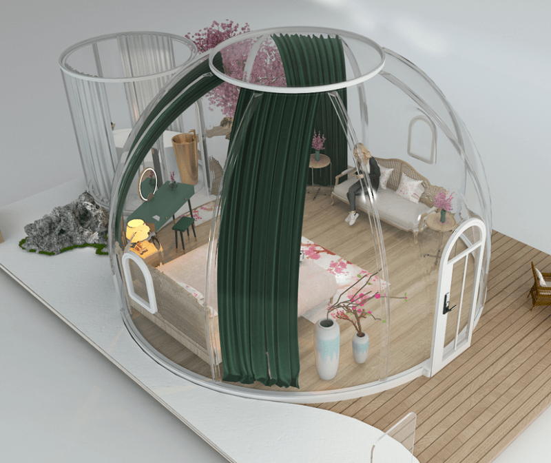 Products Excelite Dome How Much Does Glamping Dome Cost?