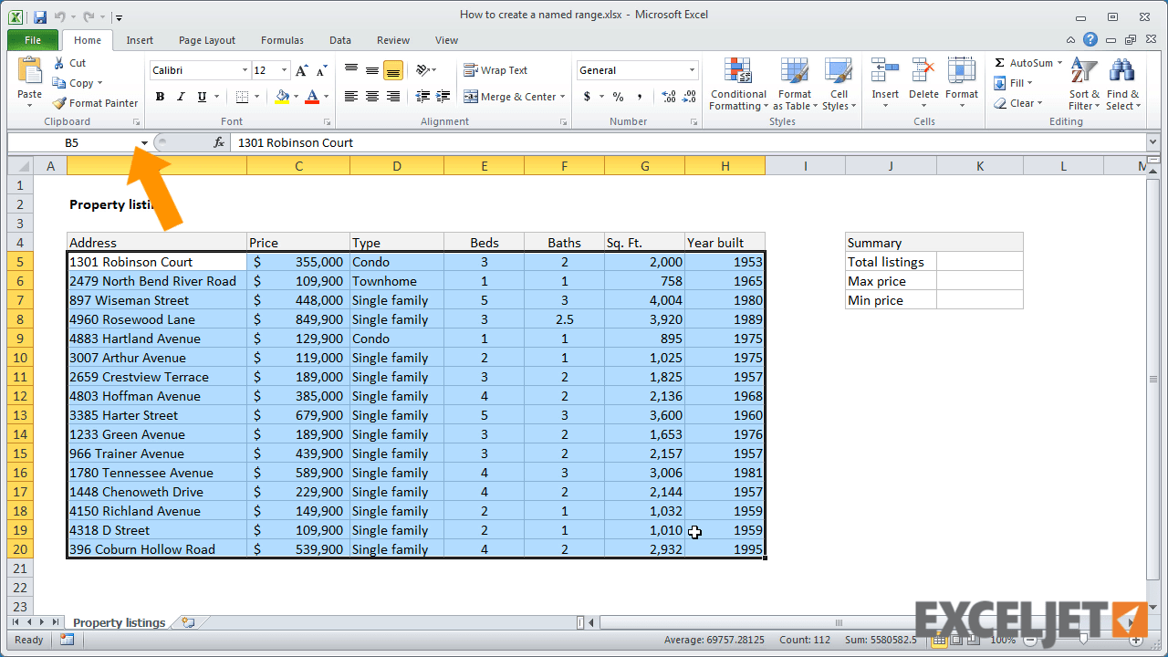 35+ How To Create Named Ranges In Excel Today | Hutomo
