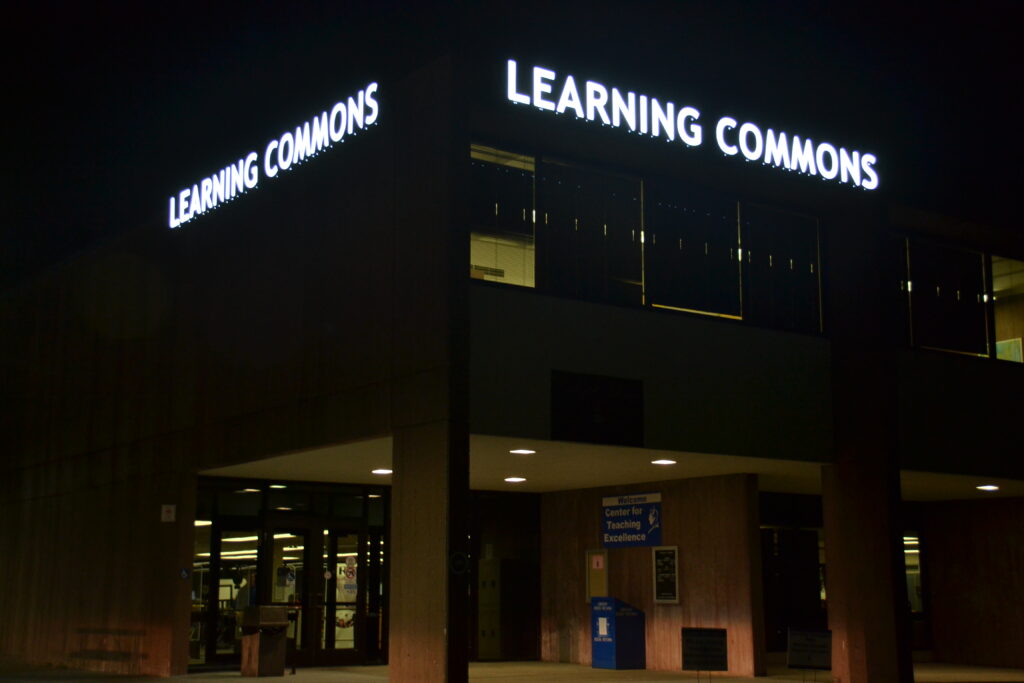 Excel Lighting & Sign Kansas City KS Community College Learning Commons Excel Lighting & Sign
