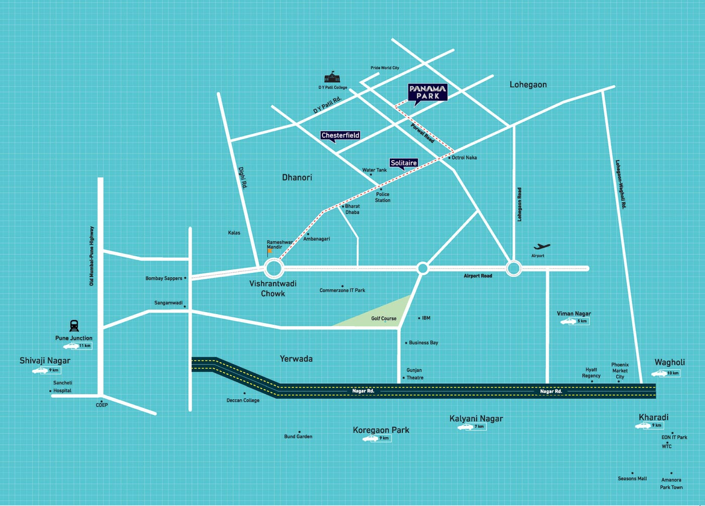 Panama Park 1 & 2 BHK Value Plus Homes Dhanori Nx in PMC Limit