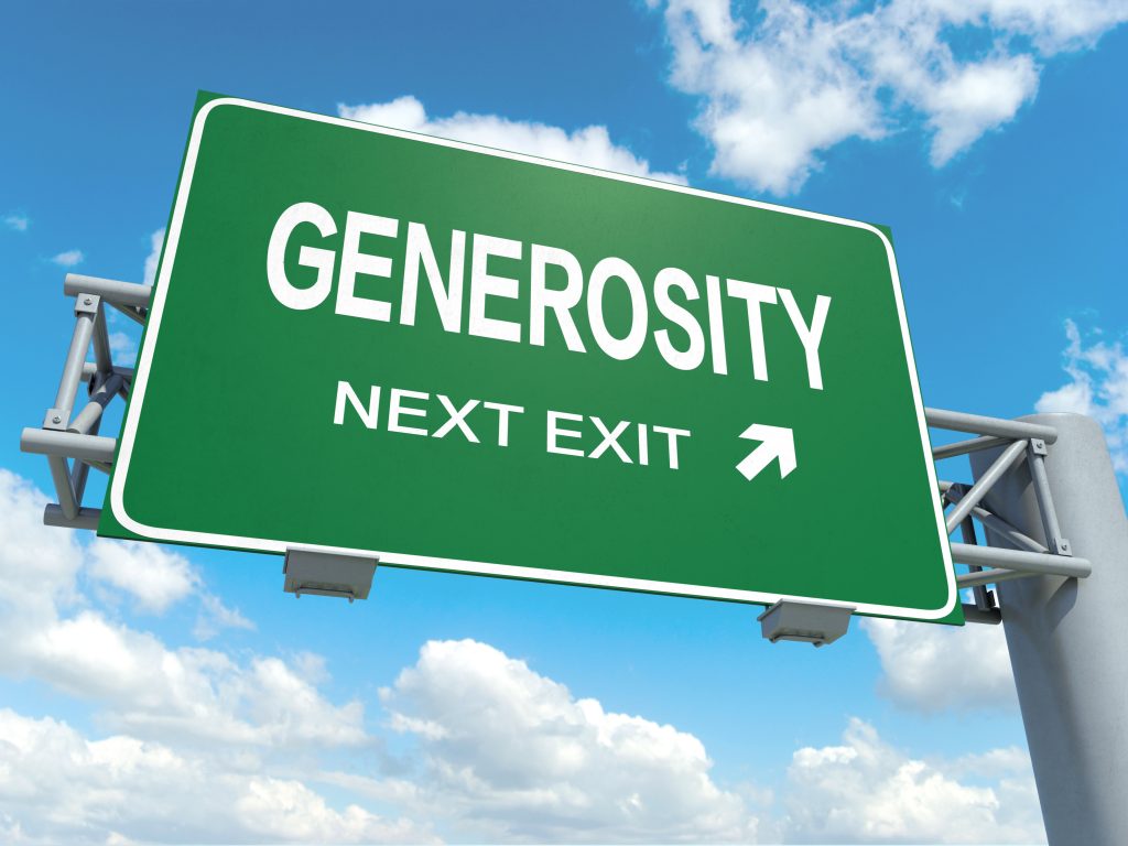 Generosity and Kindness