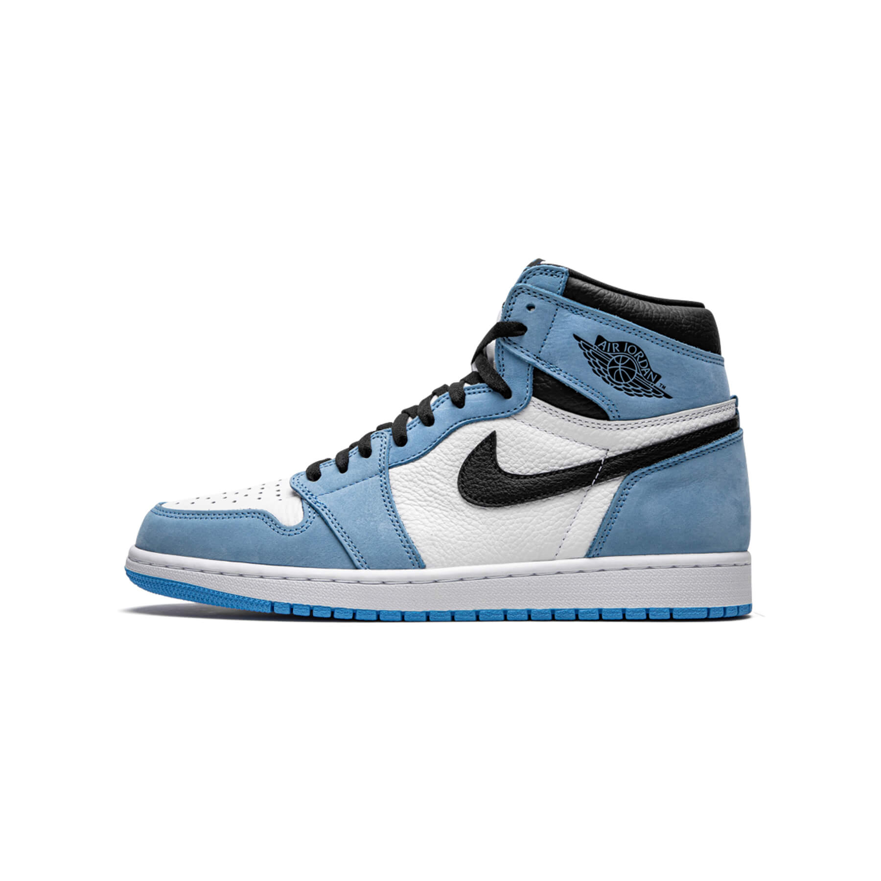Jordan 1 High White University Blue 100 Authentiek