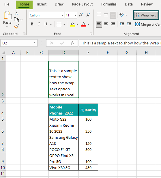 Wrap Text In Excel Top 4 Methods & Shortcuts (How to Guide)