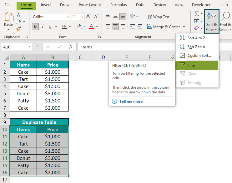 Filter In Excel Shortcut, Examples, How to Add/Clear/Remove?