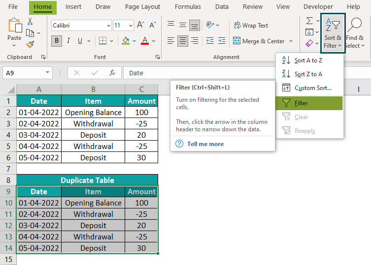 Filter In Excel Shortcut, Examples, How to Add/Clear/Remove?