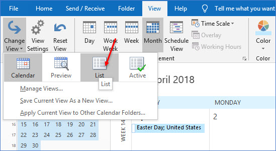 How to Delete Holidays from Outlook Calendar ExcelNotes