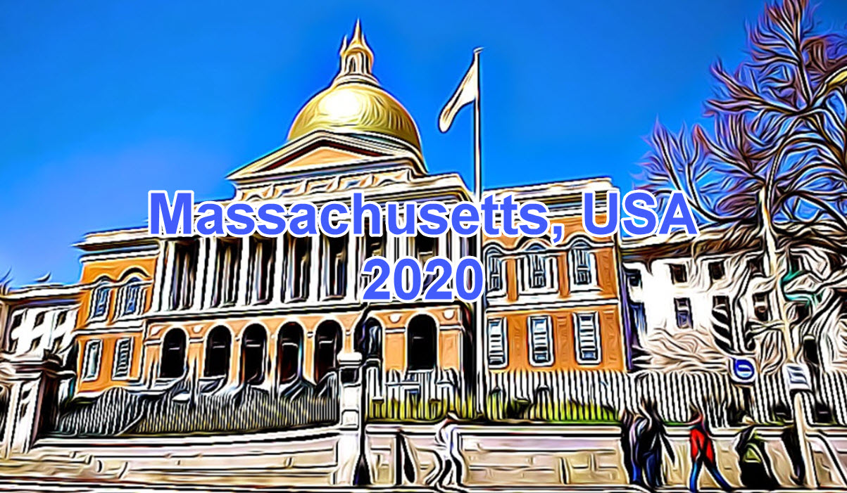 Working Days in Massachusetts, USA in 2020 ExcelNotes