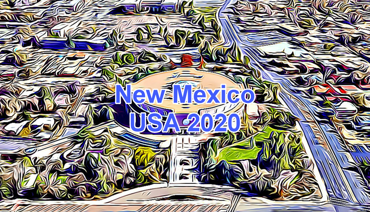 Working Days in New Mexico, USA in 2020 ExcelNotes