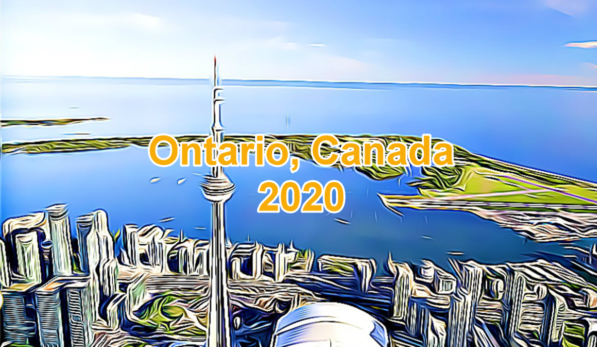 Working Days in Ontario, Canada in 2020 ExcelNotes