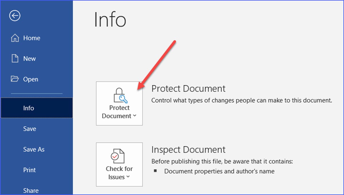 How to Protect Word File with Password ExcelNotes