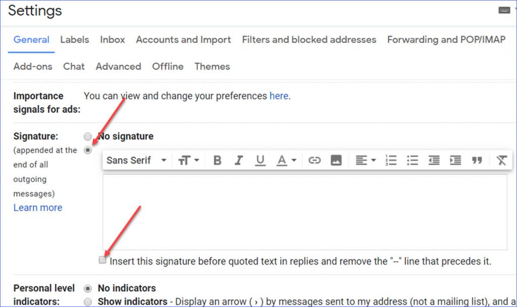 How to Add Signature in Gmail ExcelNotes