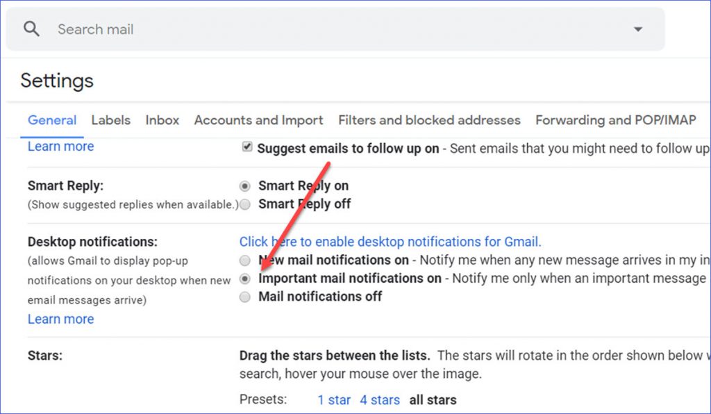 How to Turn on Desktop Notifications in Gmail ExcelNotes