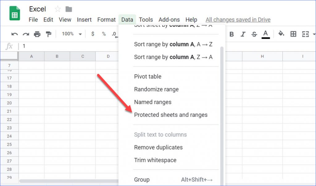 How to Protect Sheet or Data Range in Google Sheets ExcelNotes
