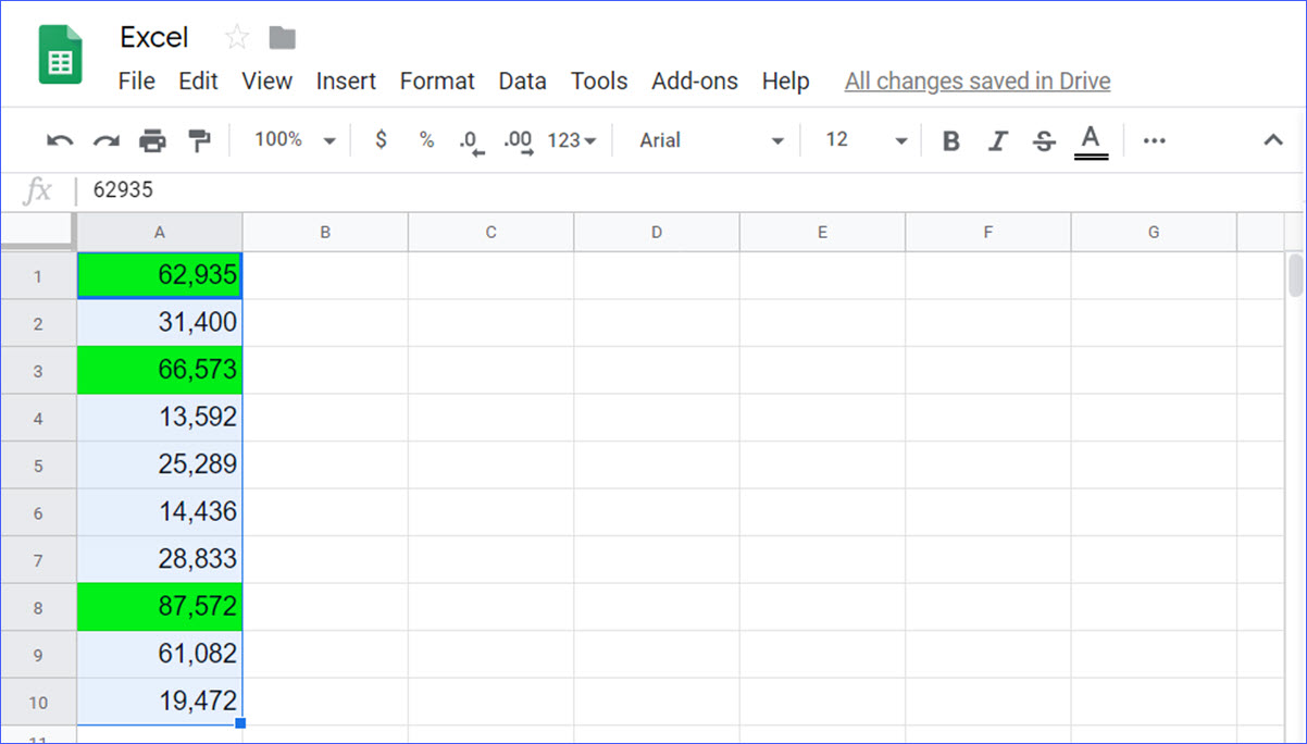 How to Highlight Top 10 Values in Google Sheets ExcelNotes