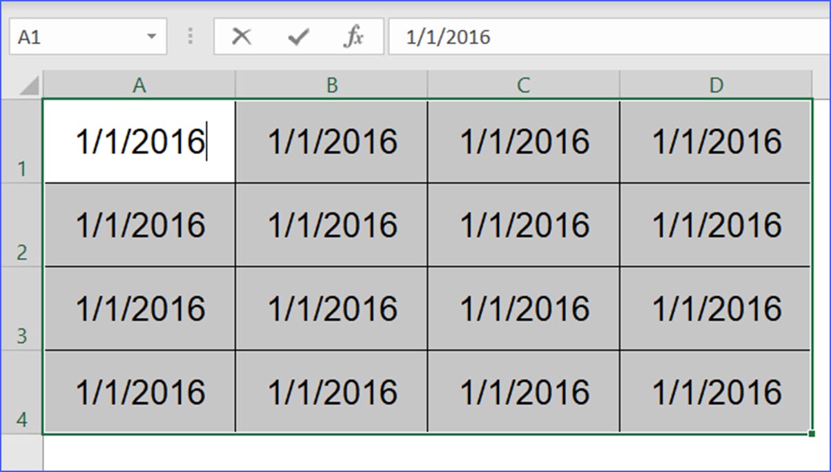 F2 Put Insertion Point ExcelNotes