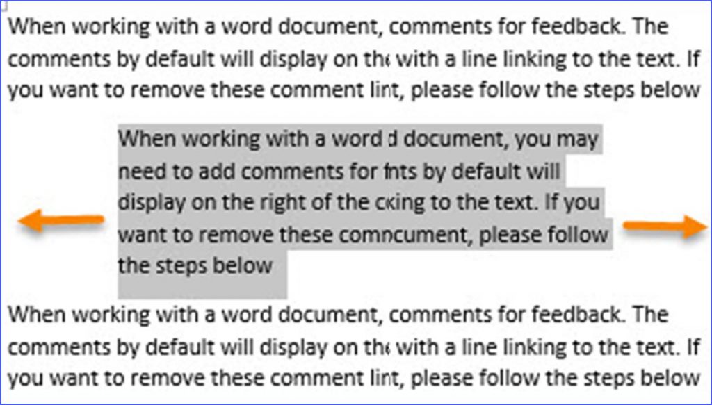How to Increase Indent from Two Sides in Word ExcelNotes