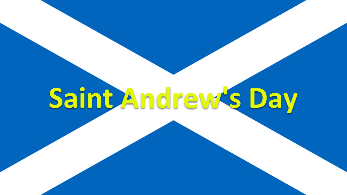 Saint Andrew's Day ExcelNotes