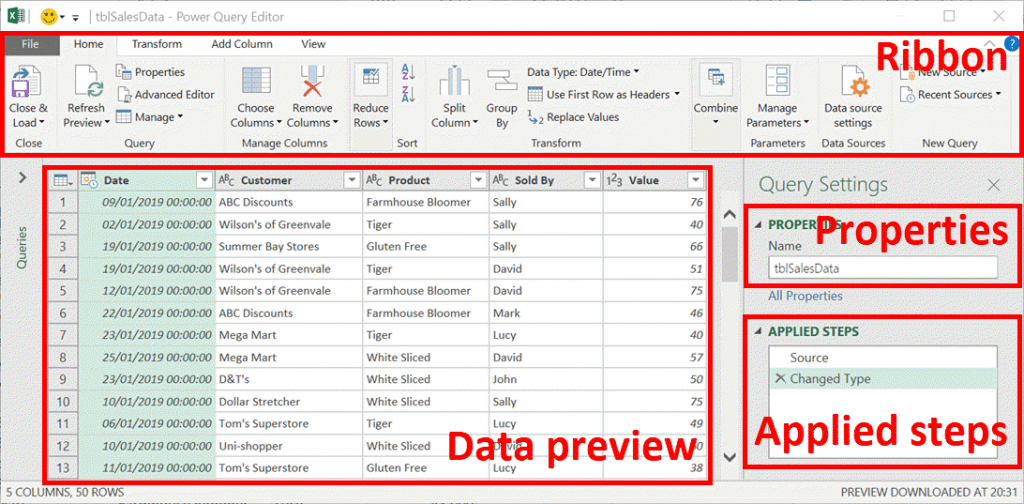 Power Query Importing Data Excel Off The Grid