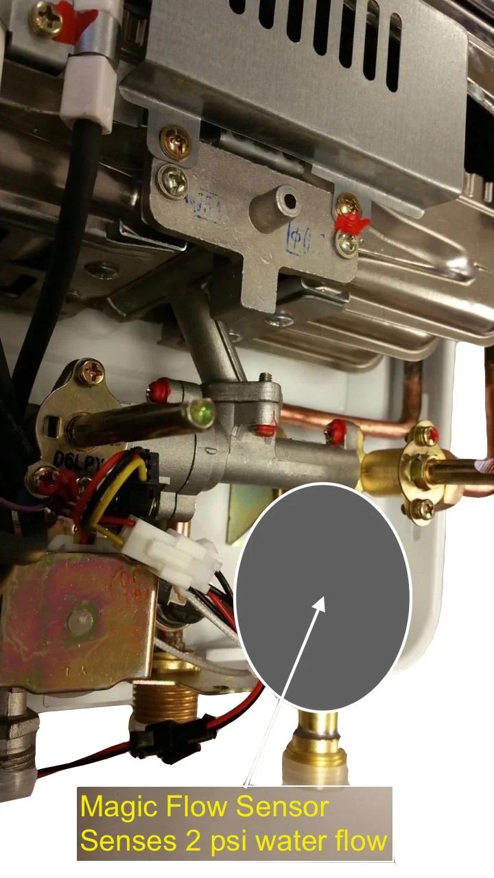 New Excel Tankless On-Demand Gas Water Heater VENTFREE – Propane (LPG