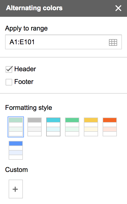 How to Color Alternate Rows in Google Sheets ExcelOrdinary