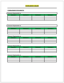 50+ Free Comparison Chart Templates [Word, PDF, Excel] » ExcelSHE