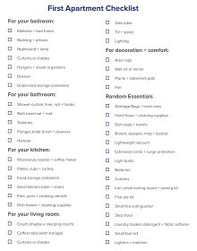 26+ Free Printable Apartment Make Ready Checklist Form Templates » ExcelSHE