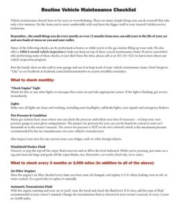 66+ Maintenance Checklist Templates | ExcelSHE » ExcelSHE